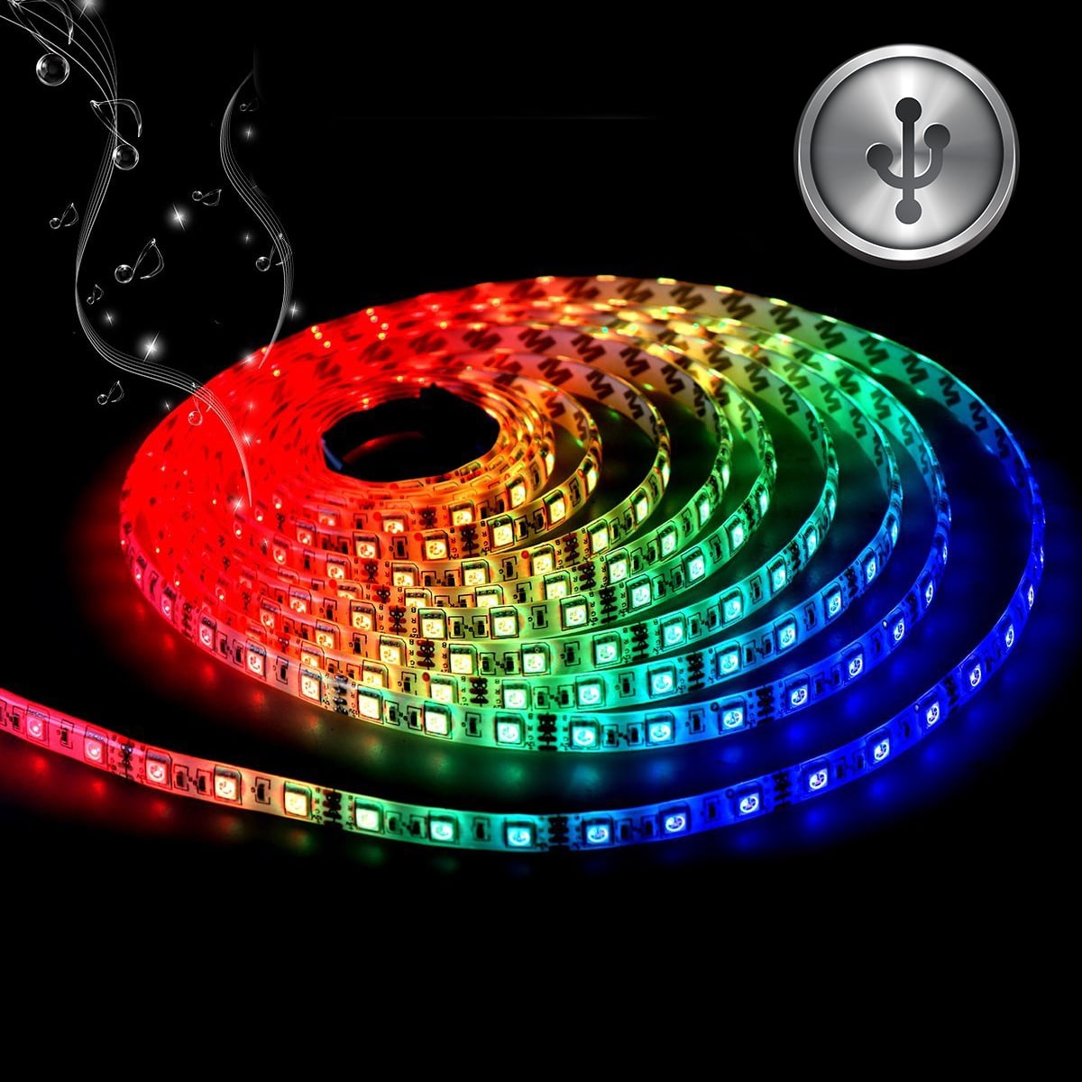 Tsv Led Tv Backlight Usb Strip Lights 3 2t 1m 5050 Rgb Light Strips Kit Bias Lighting With Remote Control For Hdtv Flat Screen Accessories Tsv Led Tv Backlight Usb Strip Lights 3 2t 1m 5050 Rgb Light Strips Kit Bias Lighting With Remote Control For Hdtv Flat Screen Accessories