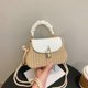 thumbnail image 2 of LHSHID Women Straw Crossbody Bag Leather Top Handle Straw Handbag Summer Straw Beach Bag Weave Shoulder Bag Rattan Clutch Purse, 2 of 7
