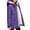 Purple, variant on Fleece Lined Hooded Windproof Jacket for Women, Full Zip Casual Water Resistant Outerwear, Cotton Feel Winter Coat, 1 Piece, S-XXL, Plus Size Friendly