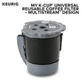 Keurig My KCup Universal Reusable Coffee Filter with MultiStream