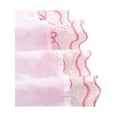 thumbnail image 7 of Sunny Fashion Girls White Dress Pink Floral Butterfly Embroidery Flutter Sleeves Scalloped Hem Girl Wedding Party Dress 4 Years, 7 of 7