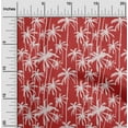 thumbnail image 2 of oneOone Cotton Cambric Red Fabric Tropical Tree Sewing Craft Projects Fabric Prints By Yard 42 Inch Wide, 2 of 4