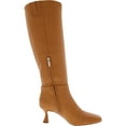 thumbnail image 2 of Sam Edelman Womens Leigh Leather Square Toe Knee-High Boots, 2 of 3