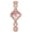 Pink, variant on Women's Quartz Watch Alloy Four Leaf Clover Fashion Decoration Bracelet