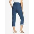 thumbnail image 2 of Woman Within Plus Size Petite Girlfriend Stretch Denim Jean, 2 of 5