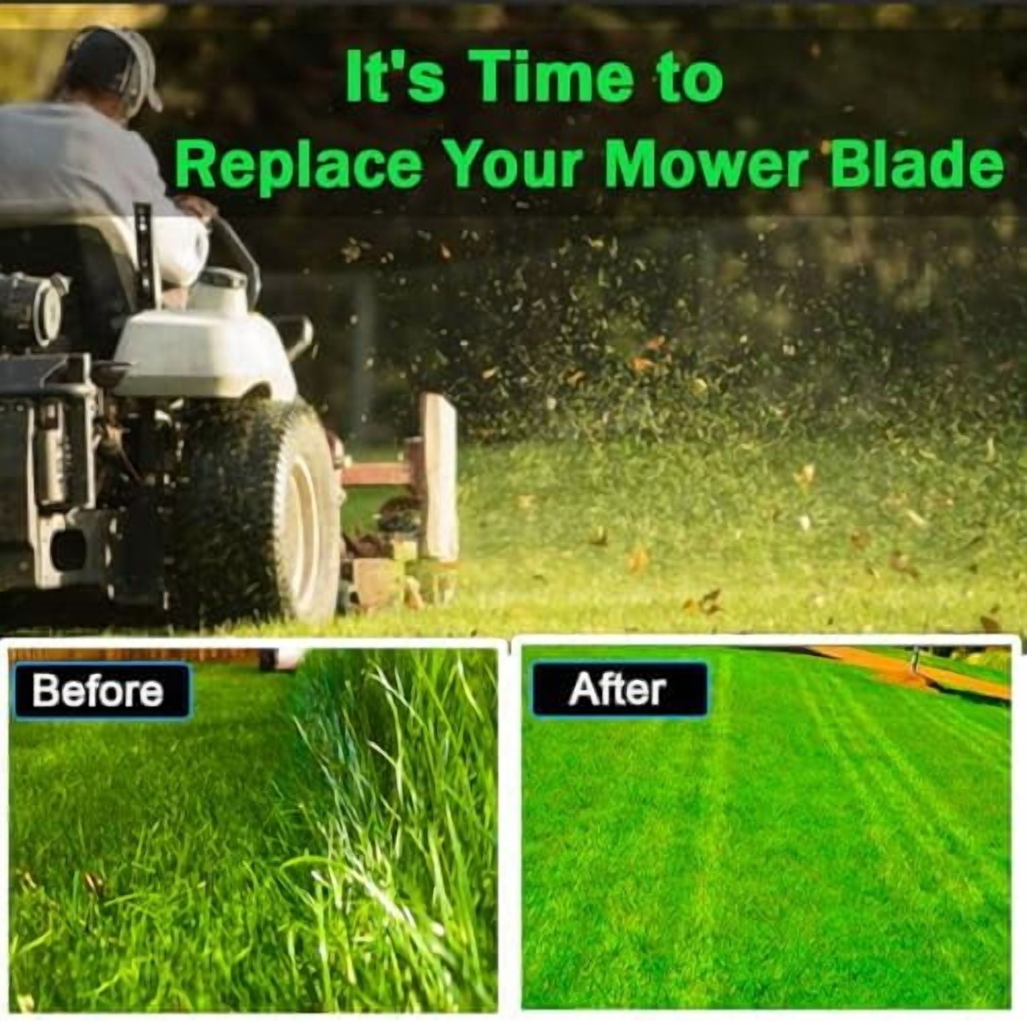 72511-VE1-020 & 72531-VE2-020 Compaitble with Honda HRR216 Blade Kit, Replaces HRS216,HRB215,Lawn Mower Blades Replacement Parts$$Tools