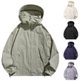 thumbnail image 1 of Chandail à Capuchon de Protection Solaire pour Homme à Manches Longues, Coupe Chandail, avec Poche à Fermeture Éclair, pour Randonnée, Escalade, Course, Sport en Plein Air, Upf 50+, Léger, Respirant, Évacuation de l'Humidité, Veste Décontractée, Excellent Cadeau pour Lui, 1 of 7