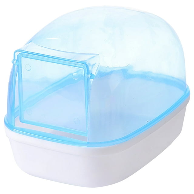 Hamster Sand Bathroom Rectangle Non-slip Hamster Bath House Sand Bath Container