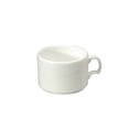 thumbnail image 1 of Oneida F1100000530 8.5 oz Eclipse Stackable Embossed Bone China Cups - Pack of 36, 1 of 1