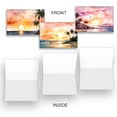 thumbnail image 3 of Watercolor Beach Sunset All-Occasion Blank Note Greeting Cards | 20 Pack Assortment Bulk Variety Set (4x6), 3 of 6