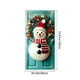 thumbnail image 2 of Decoraciones de Navidad Interior 35 X 71 Pulgadas Marco de Puerta de Navidad - Patrón de Santa Claus - Decoración de Puerta de Navidad - Decoración de Fiesta Del Festival, 2 of 6