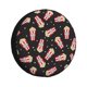 thumbnail image 1 of Fotbe Popcorn Funda de Llanta de Repuesto con Estampado, Engrosada, Ajuste Universal para Jeep, Remolque, RV, SUV, Camión-14 inch, 1 of 6