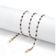 thumbnail image 4 of Crystal Eyeglasses Cords Chains Glasses Cord Eyeglass Chain Holders Sunglasses Chain Gold Plated Around Neck For Women, 4 of 4