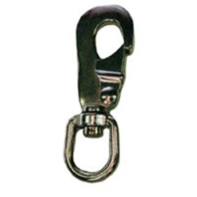 Baron Mfg 830-3-4 Swivel Cap Snap Nickle Round Eye - .75 In.