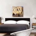 thumbnail image 2 of ARTCANVAS Solomon's Wall Jerusalem Canvas Art Print by Jean Leon Gerome - Size: 26" x 26" (0.75" Deep), 2 of 9