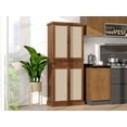 thumbnail image 4 of Robu 4 Door Cabinet with 1 Drawer - Walnut, 4 of 26