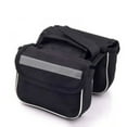 thumbnail image 4 of UDIYO Cycling Bike Bicycle Front Top Tube Frame Double Bag Pouch Phone Storage Holder, 4 of 5