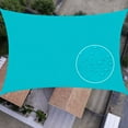 thumbnail image 6 of Lehood 300D Oxford Waterproof Rectangle Turquoise Sun Shade Sail | UV-Resistant Custom Sizes | Includes 4x5ft Ropes | Heavy-Duty Backyard, Camping, Pool Canopy, 6 of 7