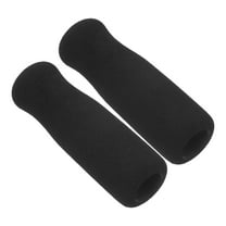Soimiss 2pcs Black Walker Grip Cover With Cushioning To Improve Fatigue Reduction For Elderly Mobility