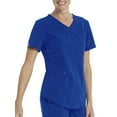 thumbnail image 2 of Scrubstar Women's Antimicrobial Premium Ultimate Mock Wrap Scrub Top, 2 of 11