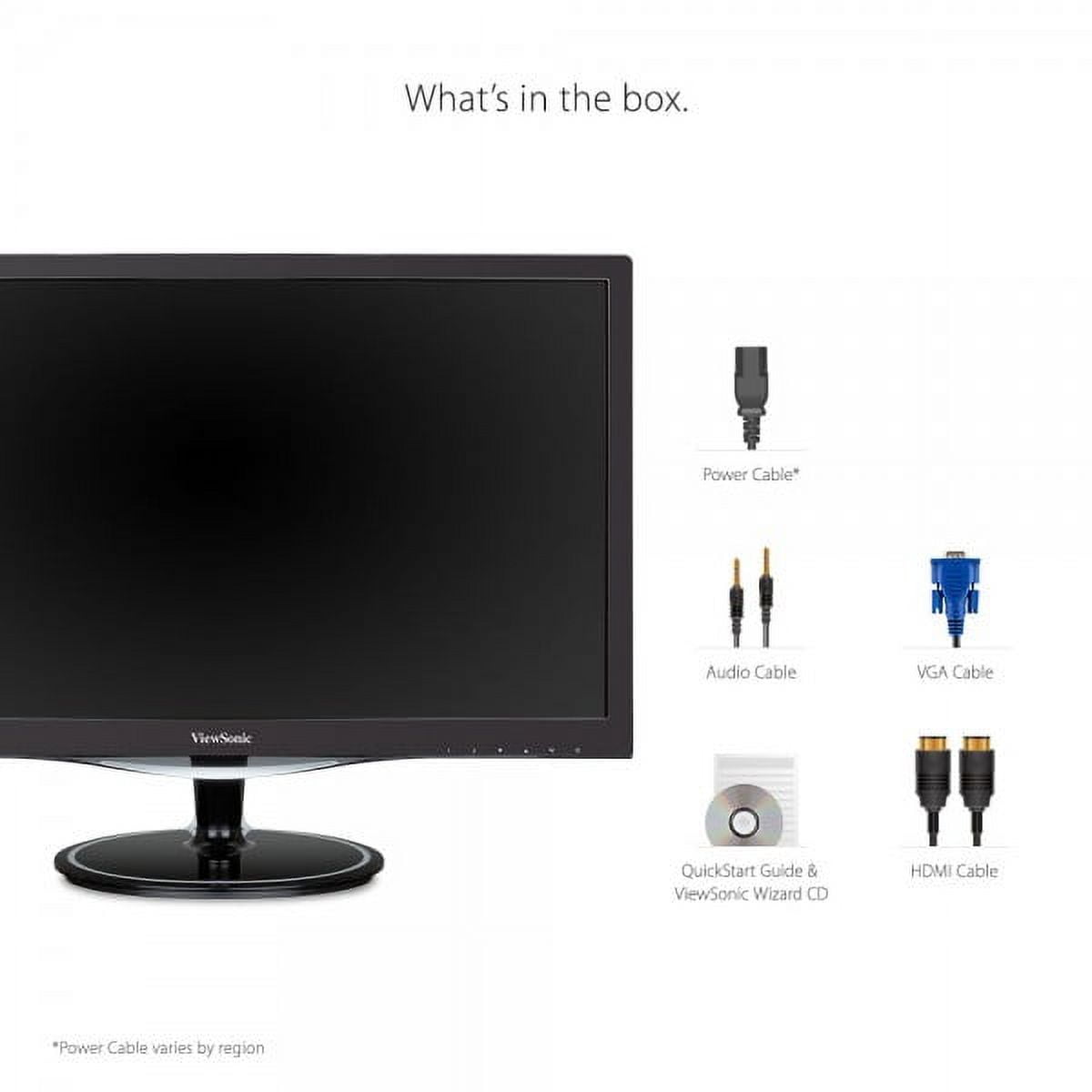 ViewSonic VX2457-NHD 23.6インチ 液晶モニタ ViewSonic VX2457-mhd 24