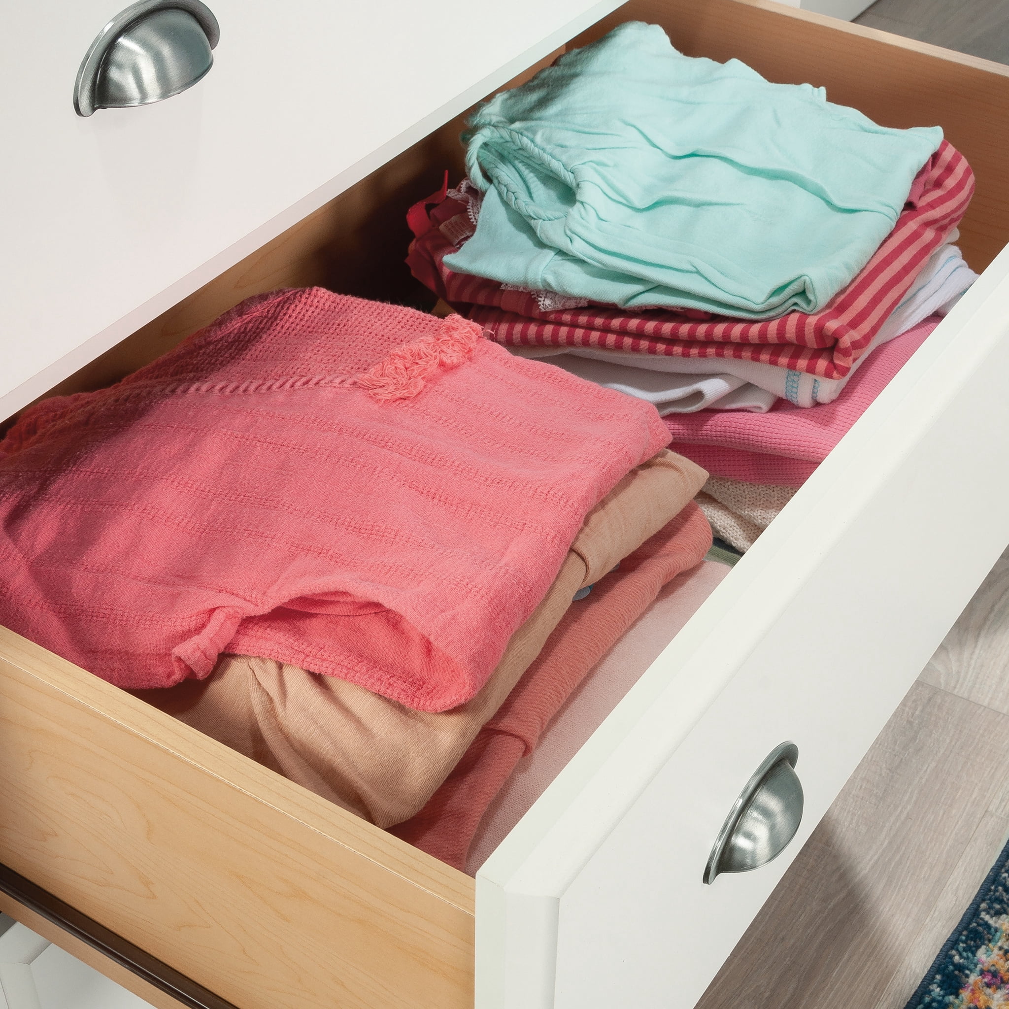 Sauder Shoal Creek 4 Drawer Chest, Soft White Finish