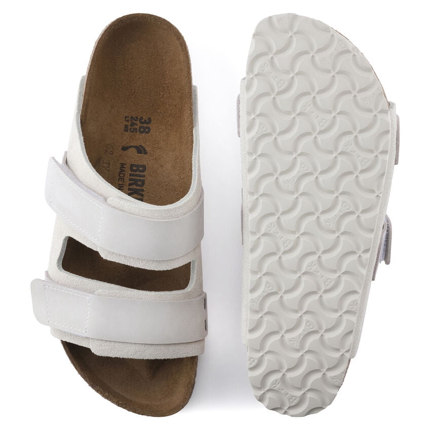 BIRKENSTOCK Uji - Sporty Comfort in Nubuck and Suede Leather, Individually Adjustable Fasteners, and Anatomically Shaped Cork-Latex Footbed Multiple Colors & Sizes