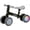 Black, variant on Skidee Toddler Balance Bike 1-3, 4-Wheel Balance Bike with Rare Light-Motion-Activated LED Wheels, Adjustable Height & Child Safe Steering, Lightweight Ride-On Toy Training Bike for Boys & Girls