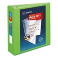 thumbnail image 1 of Avery-Dennison 79779 Heavy-Duty View Binder with Locking EZD Rings, Chartreuse - 3 in., 1 of 1