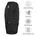 thumbnail image 4 of Men's Moisture Wicking Performance Quick Dry Cargo Shorts, 4 of 5