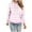 Pink, variant on MaFYtyTPR Casual Hooded Top for Women Ladies's Fashion Long Sleeve Striped Drawstring Pocket Hoodie Sweatshirt Tops