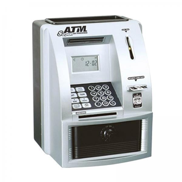 Personal Atm Cash Coin Money Savings Piggy Bank Pink Machine Atm Savings Bank 