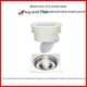 thumbnail image 1 of Núcleo de desodorante para lavabo de drenaje de piso Núcleo de desodorante para desagüe de piso Núcleo de drenaje de piso, 1 of 1