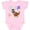 AD-Pink, variant on Inktastic Otter Space Cute Otter with Rocket Pack Boys or Girls Baby Bodysuit