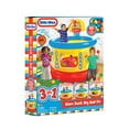 Little Tikes Slam Dunk Big Ball Pit, Inflatable Basketball Hoop and