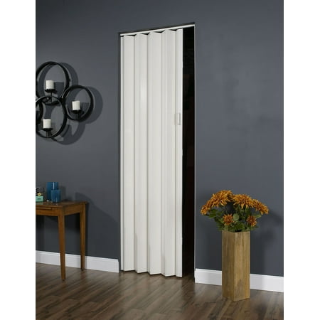 Homestyles Plaza PVC Folding Door Fits 48"wide x 96"high White