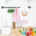 thumbnail image 5 of Easter Kitchen Towels 4 Pack Happy Easter Egg Dish Towels 18x26 Inch Pink Hand Drying Tea Towel for Spring Holiday Cooking Baking Cleaning (Egg, 5 of 6