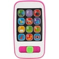 thumbnail image 1 of Celular de Juguete Fisher Price Rie y Aprende Smartphone de Aprendizaje Rosa, 1 of 5