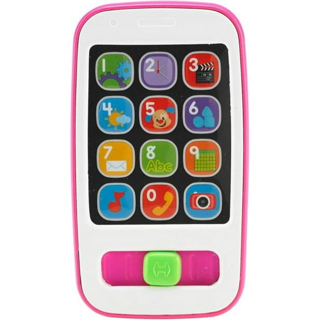 Celular de Juguete Fisher Price Rie y Aprende Smartphone de Aprendizaje Rosa
