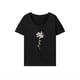 thumbnail image 1 of Camiseta básica para mujer, ropa de moda, camiseta suave con cuello redondo para viajar y caminar S, 1 of 7
