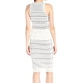 thumbnail image 2 of RACHEL ROY $169 Womens New 2180 Ivory Midi Sheath Formal Dress XS B+B, 2 of 3
