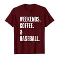thumbnail image 4 of Séductiva T-Shirt à Manches Courtes pour Femmes Soldes Aujourd'hui Offres Prime Week-End Café Baseball Imprimé T-Shirt Coton Col Rond Manches Courtes Décontracté, 4 of 4