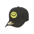 thumbnail image 2 of Smile Face Black Adjustable Baseball Cap, 2 of 3