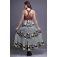 thumbnail image 3 of Bimba Printed SkirtsÂ&nbsp;ForÂ&nbsp;Women Long Length 5 Tier Cotton Skirt Boho Clothing, 3 of 5