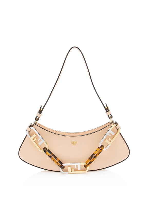 Pre-Owned Fendi Leather O'Lock Swing Shoulder Bag