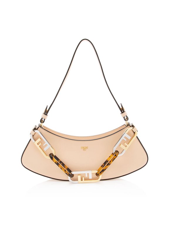 Pre-Owned Fendi Leather O'Lock Swing Shoulder Bag