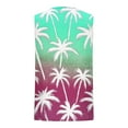 thumbnail image 3 of ZCFZJW Tie Dye Tropical Palm Tree Print Tank Tops for Men Loose Regular Fit Casual Summer Sleeveless Vest Quick Dry Workout Tees Shirt Hawaiian Beach Top Red XXL, 3 of 4