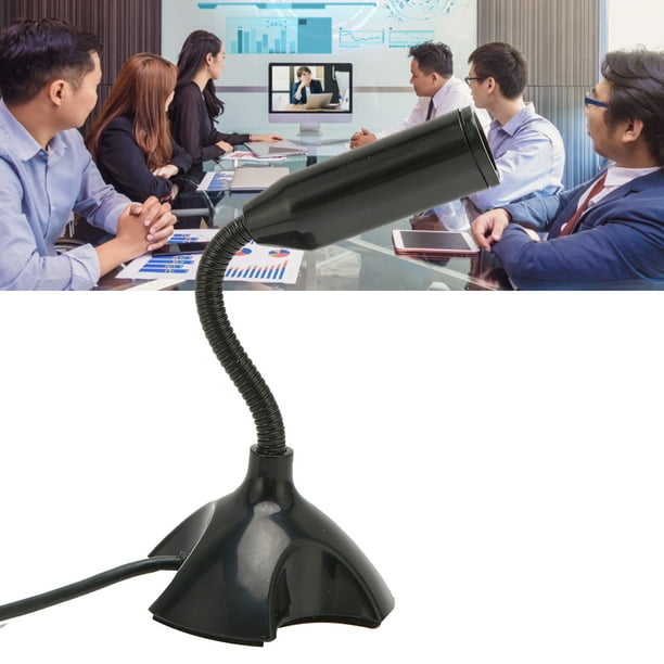 Micrófono USB Profesional Omnidireccional Con Cancelación De Ruido, Condensador De Escritorio, Micrófono Para Conferencias