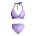 thumbnail image 4 of KONDYS Women Two Piece Bathing Suits Push Up Bikini Set Swimsuit Vintage Swimwear Stylish Breathable Women's Swimwear, 4 of 5