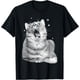 thumbnail image 1 of Y2K Funny Chubby Cat Meme - Camiseta de humor retro vintage de gatito, 1 of 2